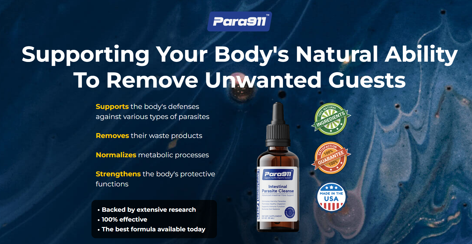Para911 Parasite Cleanse Drops