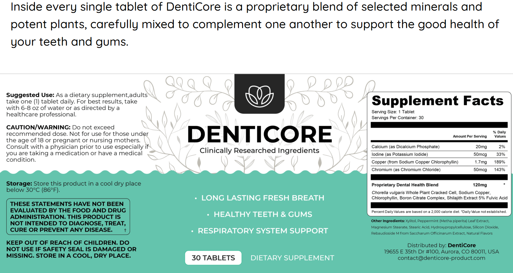 Denticore