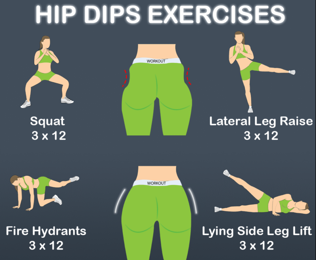 Hip Dip Exercises